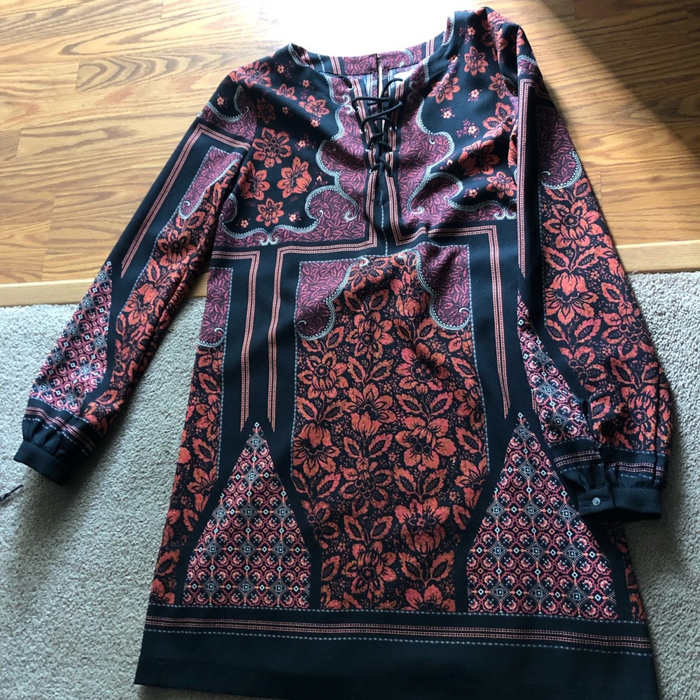 Abercrombie Long Sleeve Mini Dress